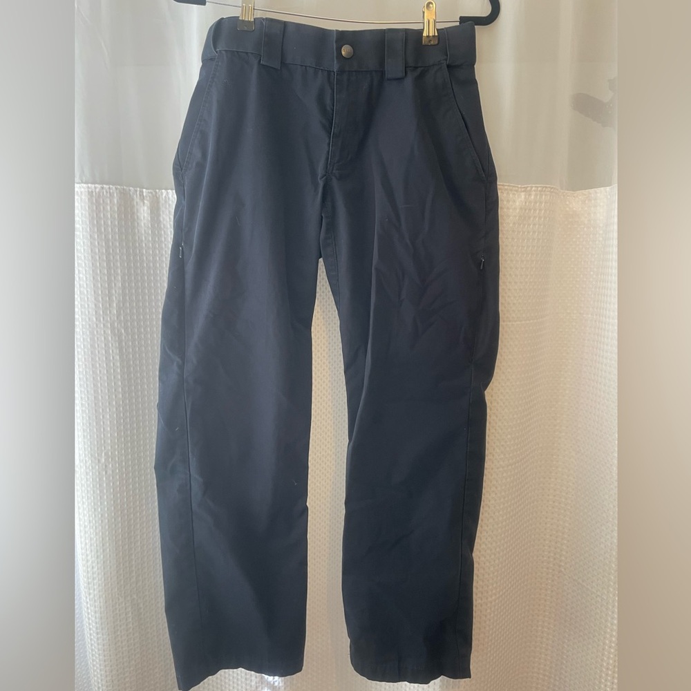5.11 TACTICAL SERIES STATION EMS ETM FIREFIGHTER PUTY UNIFORM PANTS NAVY BLUE 8
